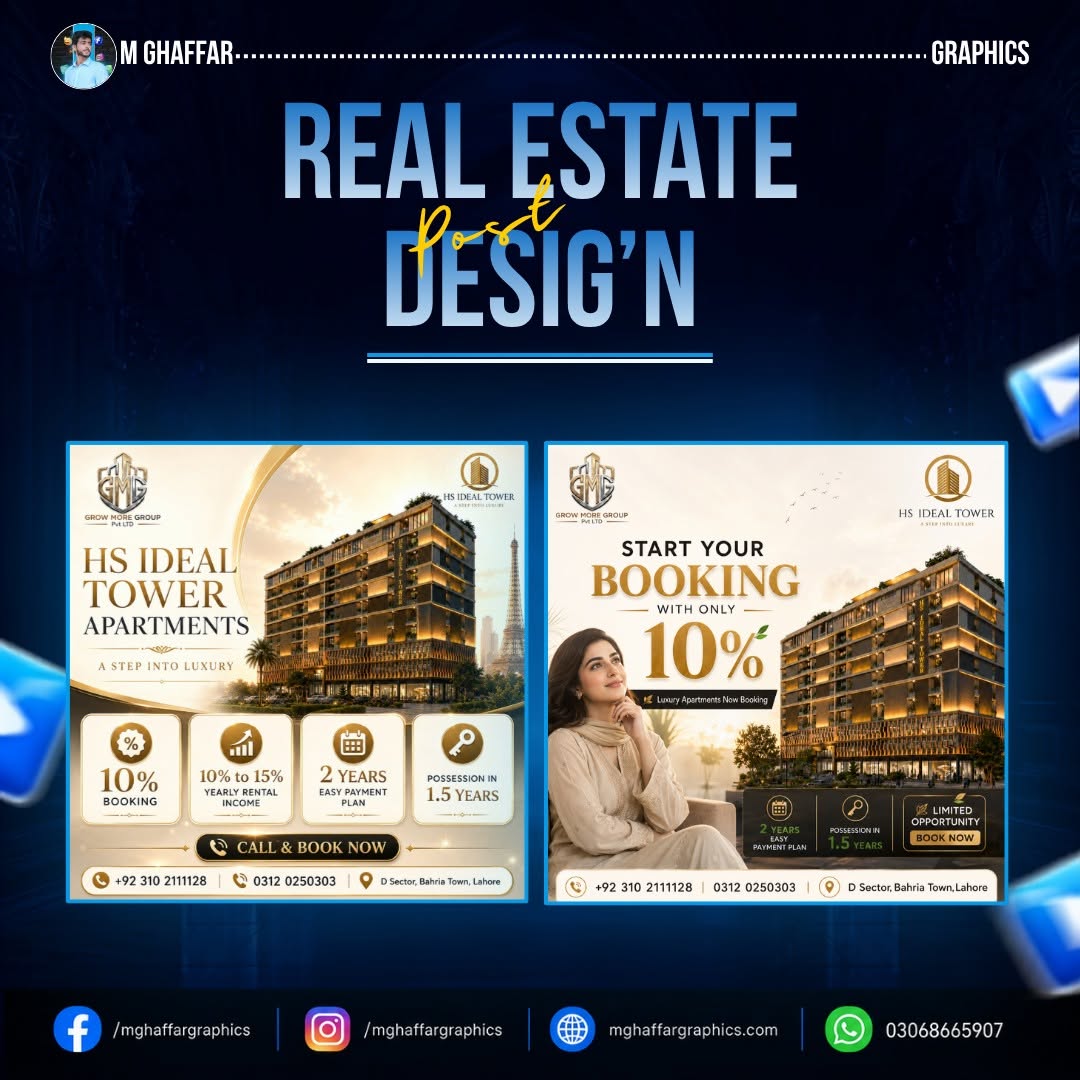Real  Estate Poster Work